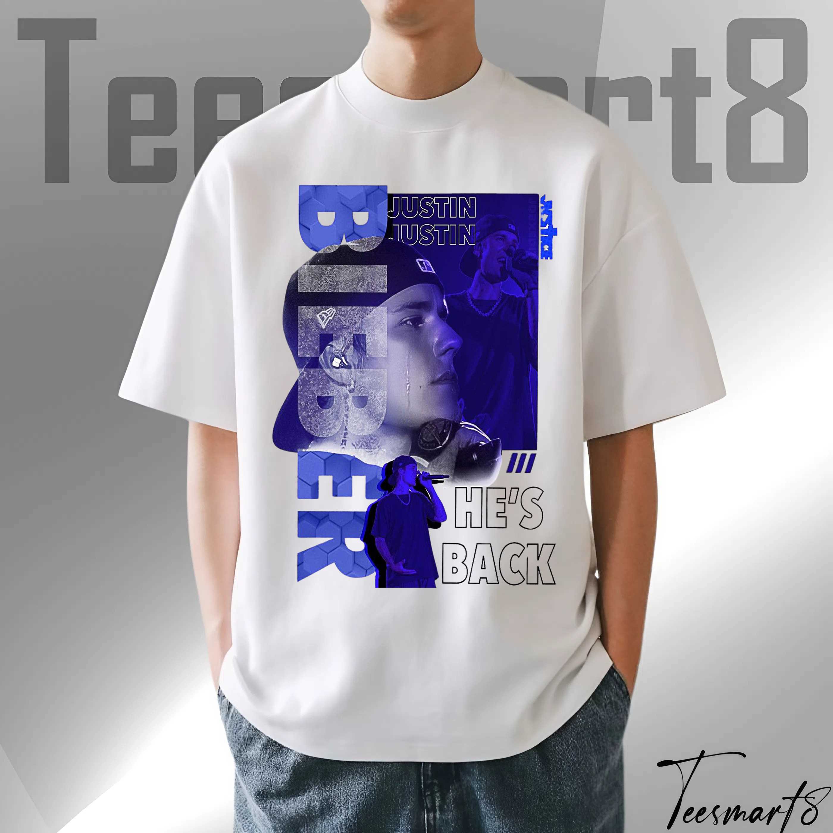 He Is Back Justin Bieber T-Shirt – Pop Star Graphic Tee, Jb Comeback Fan Shirt, Music Merch