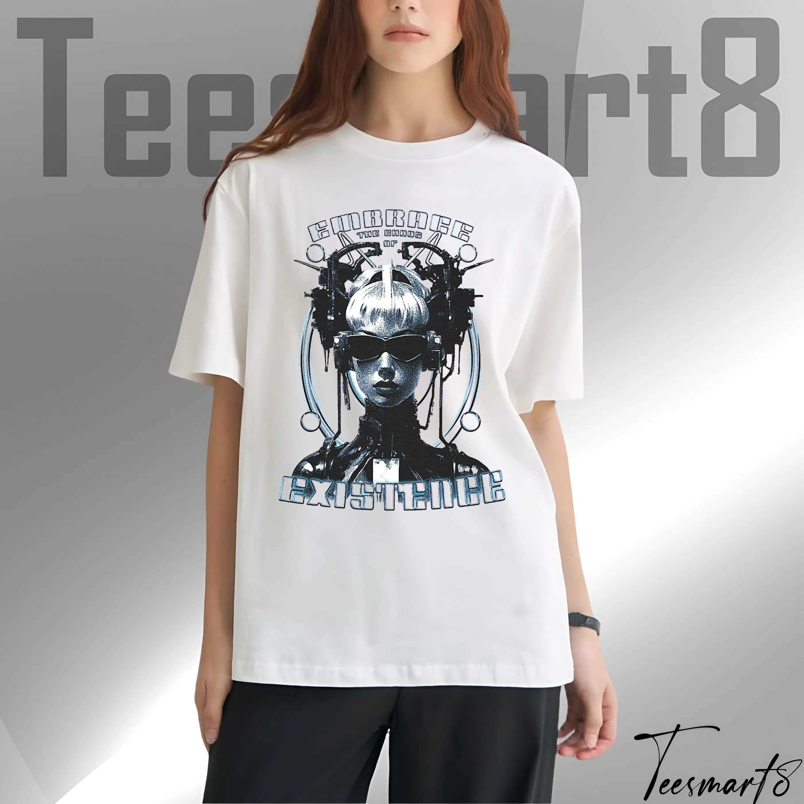 Stylized Streetwear Graphic T-Shirt – Bold Urban Aesthetic Tee