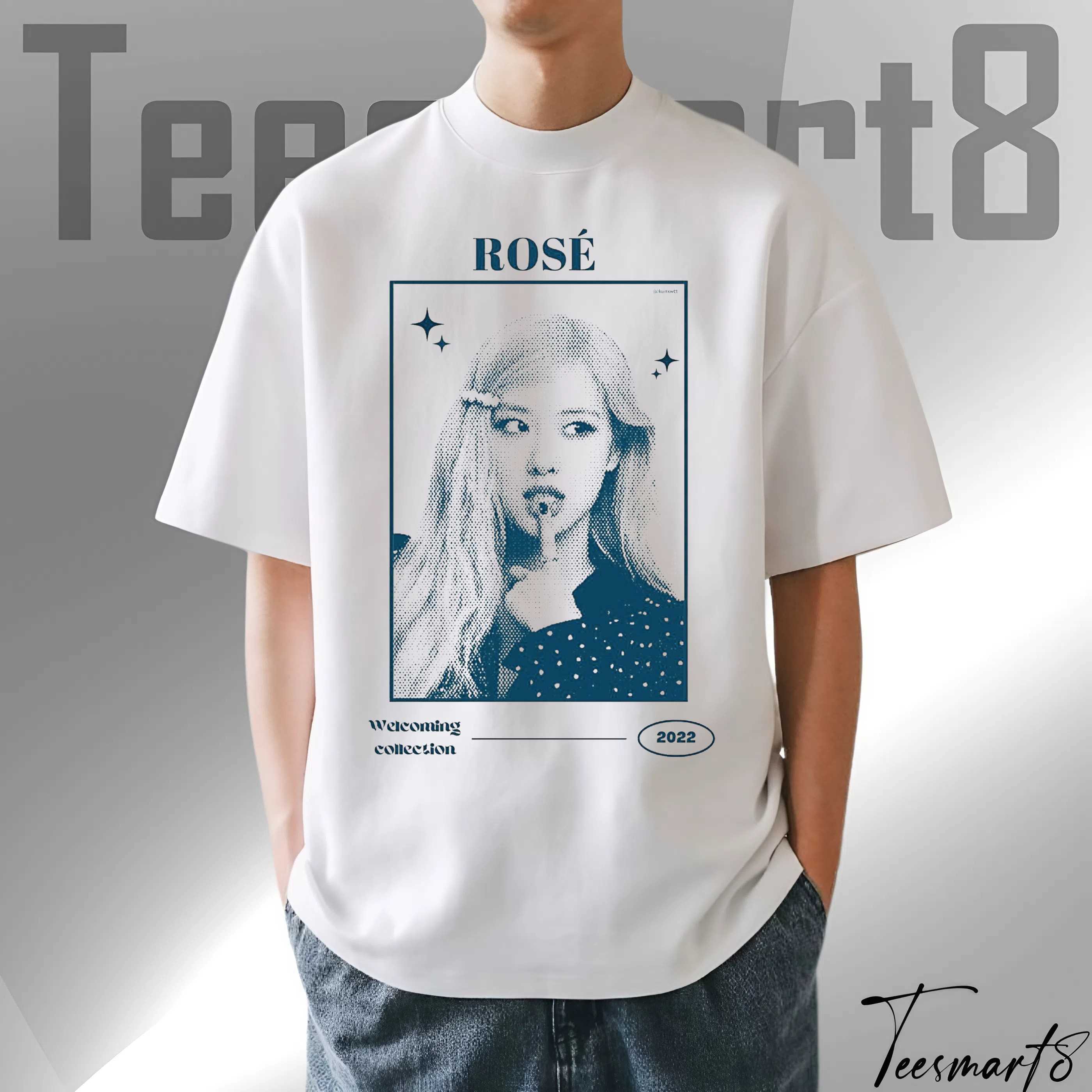 Rosé Blackpink Fan Tee – Kpop Graphic Shirt, Blink Merch