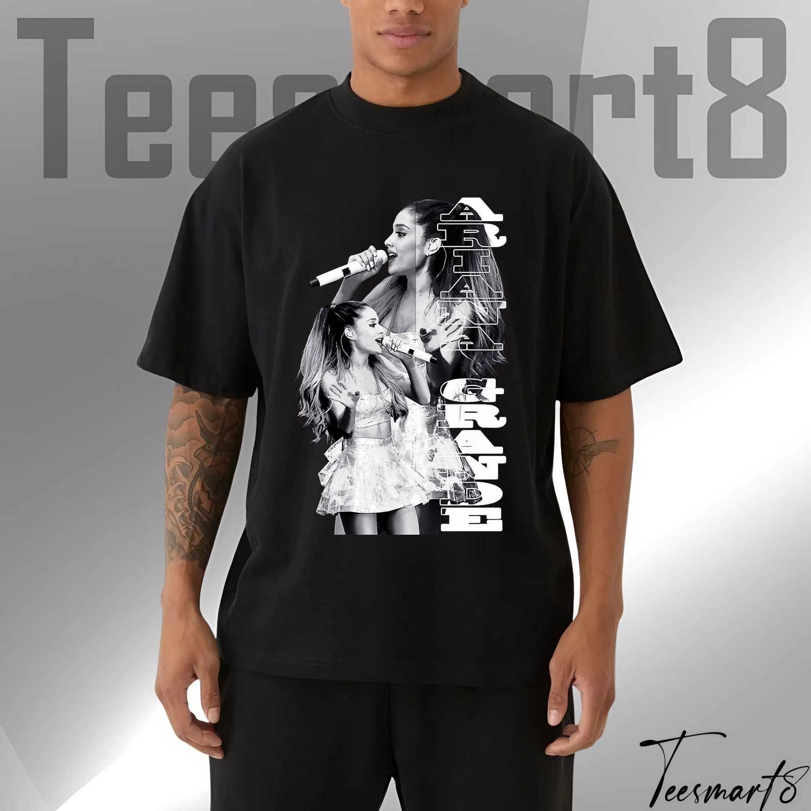 Ariana Grande T-Shirt – Vintage Pop Icon Graphic Tee