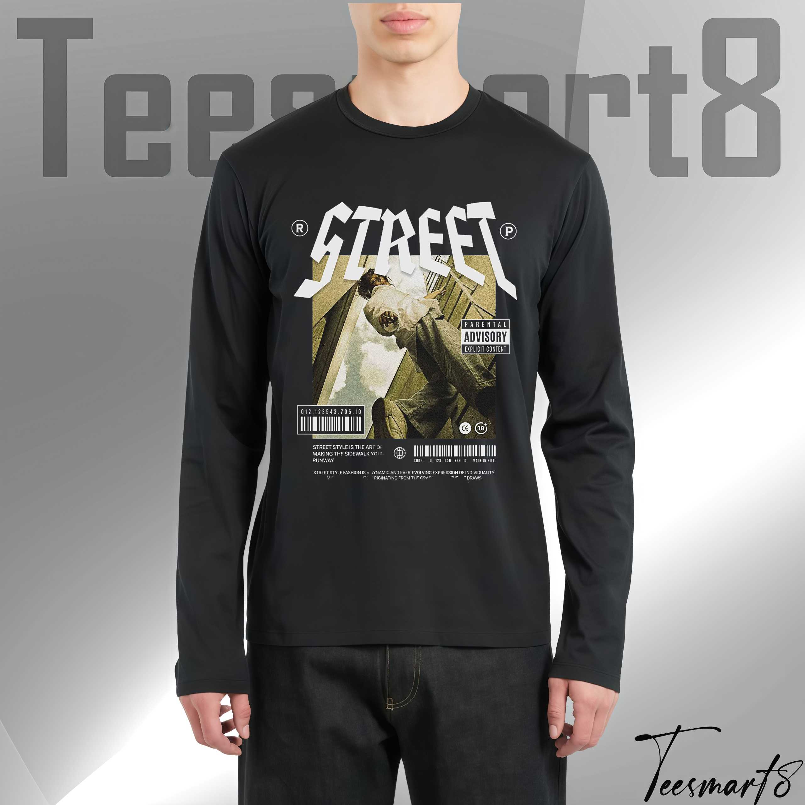 Street Vibe Boy Tee – Urban Graphic Oversized T-Shirt