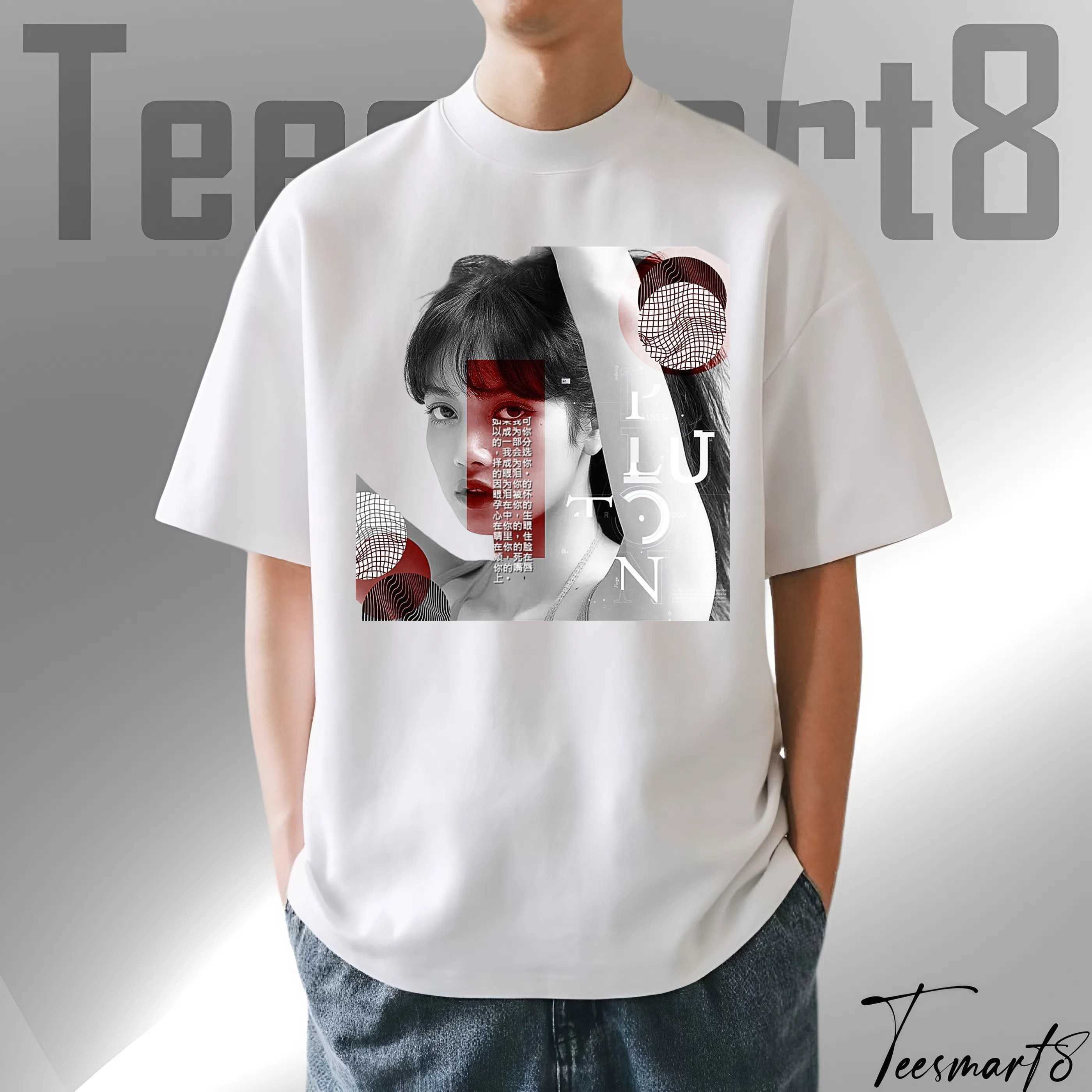 Lisa Blackpink Fan Shirt – Korean Idol Vintage Aesthetic