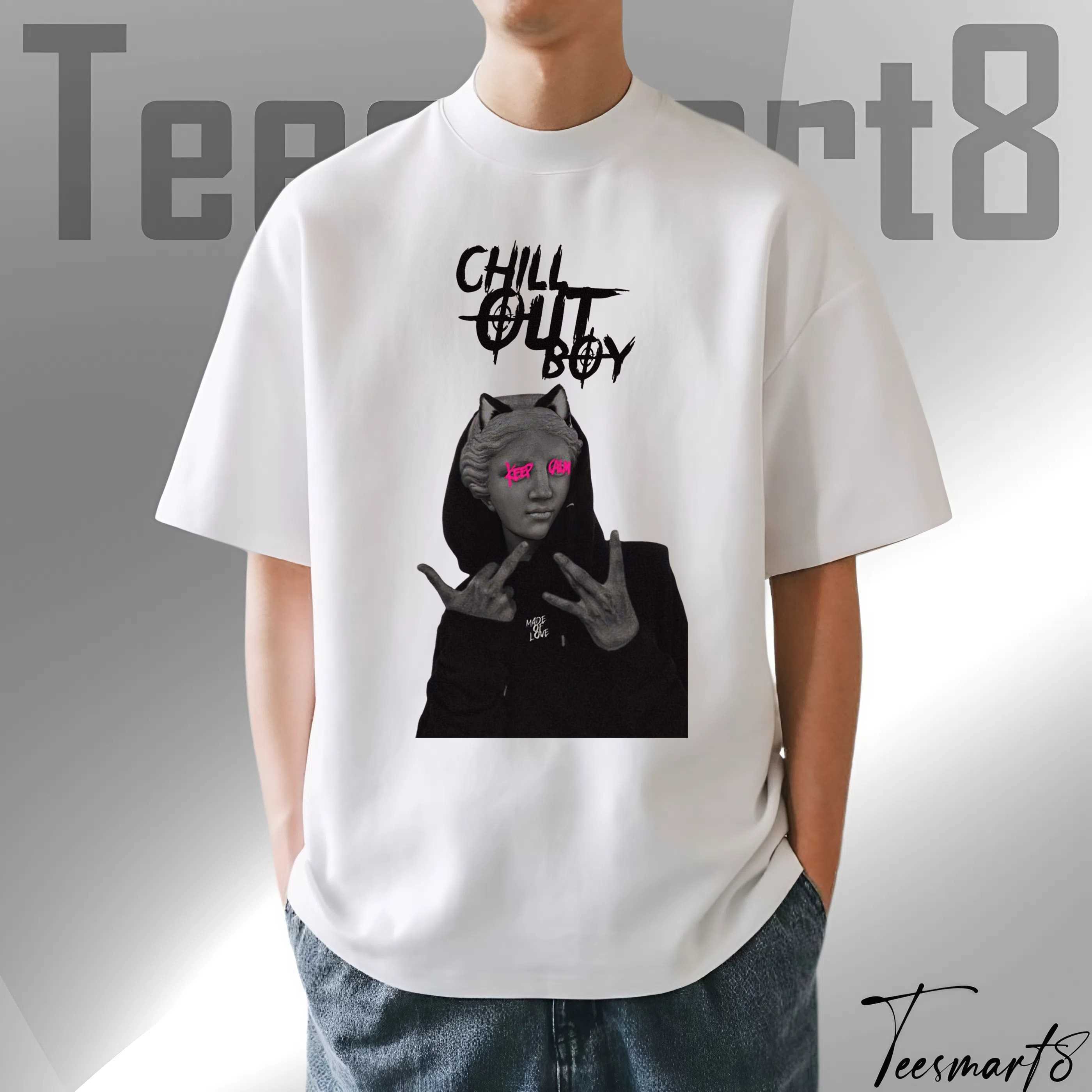 Chill Out Boy T-Shirt – Cute Aesthetic Design Tee For Chill Softboy Style