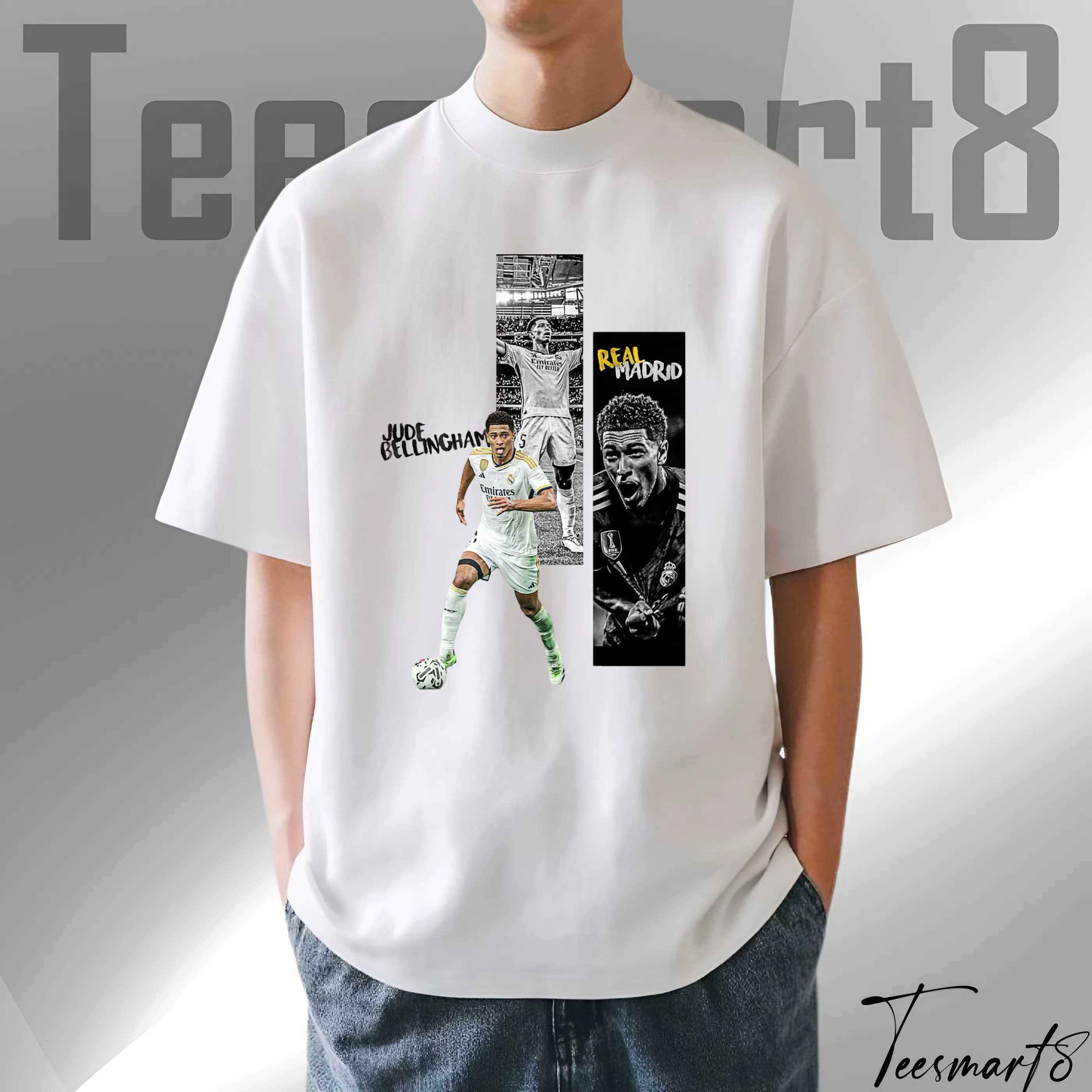 Jude Bellingham T-Shirt – Rising Star Graphic Tee For Football Fans