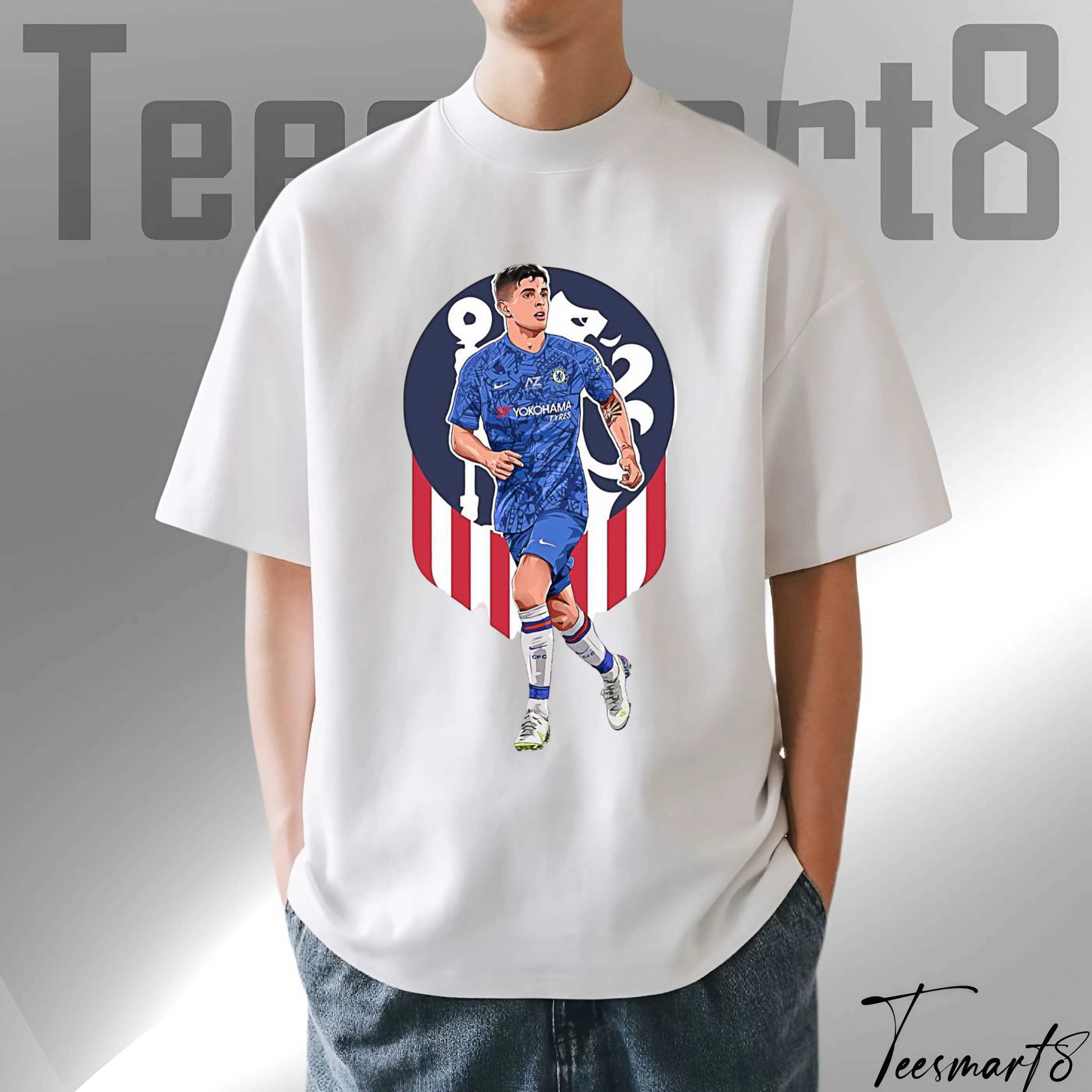Christian Pulisic Ac Milan - Number 11 Football Graphic Streetwear T-Shirt