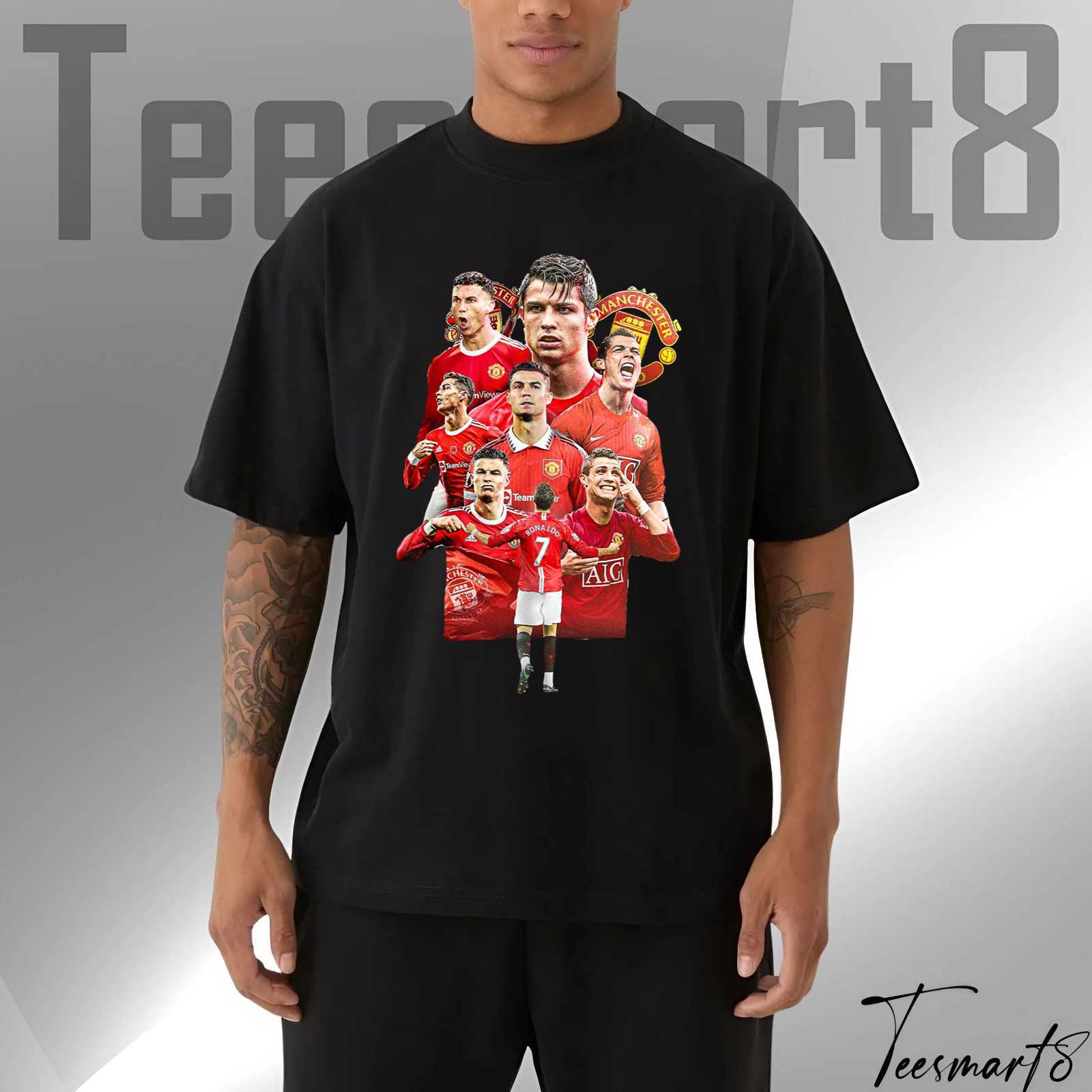 Ronaldo Manchester United T-Shirt – Cr7 Old Trafford Legend Tee