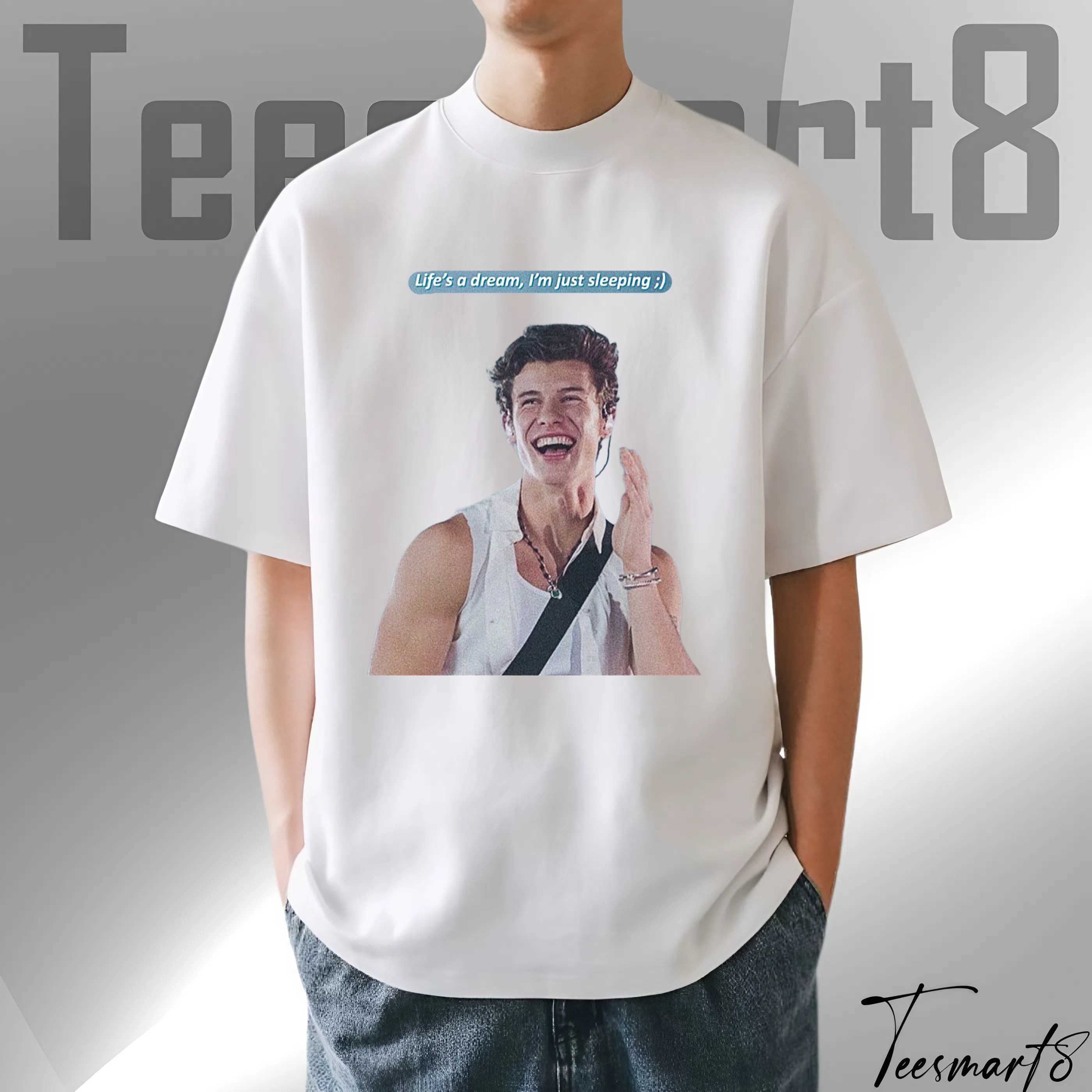 Shawn Mendes Tour 2025 T-Shirt – On The Road Again Concert Merch Tee