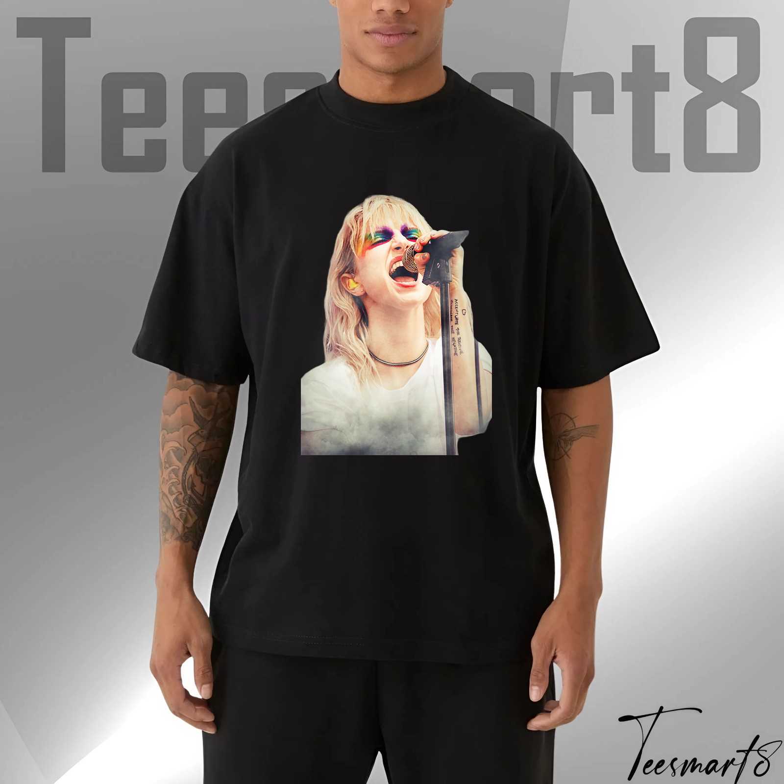 Hayley Williams “mirtazapine” Tee – Vintage Lyric Pop Art Design