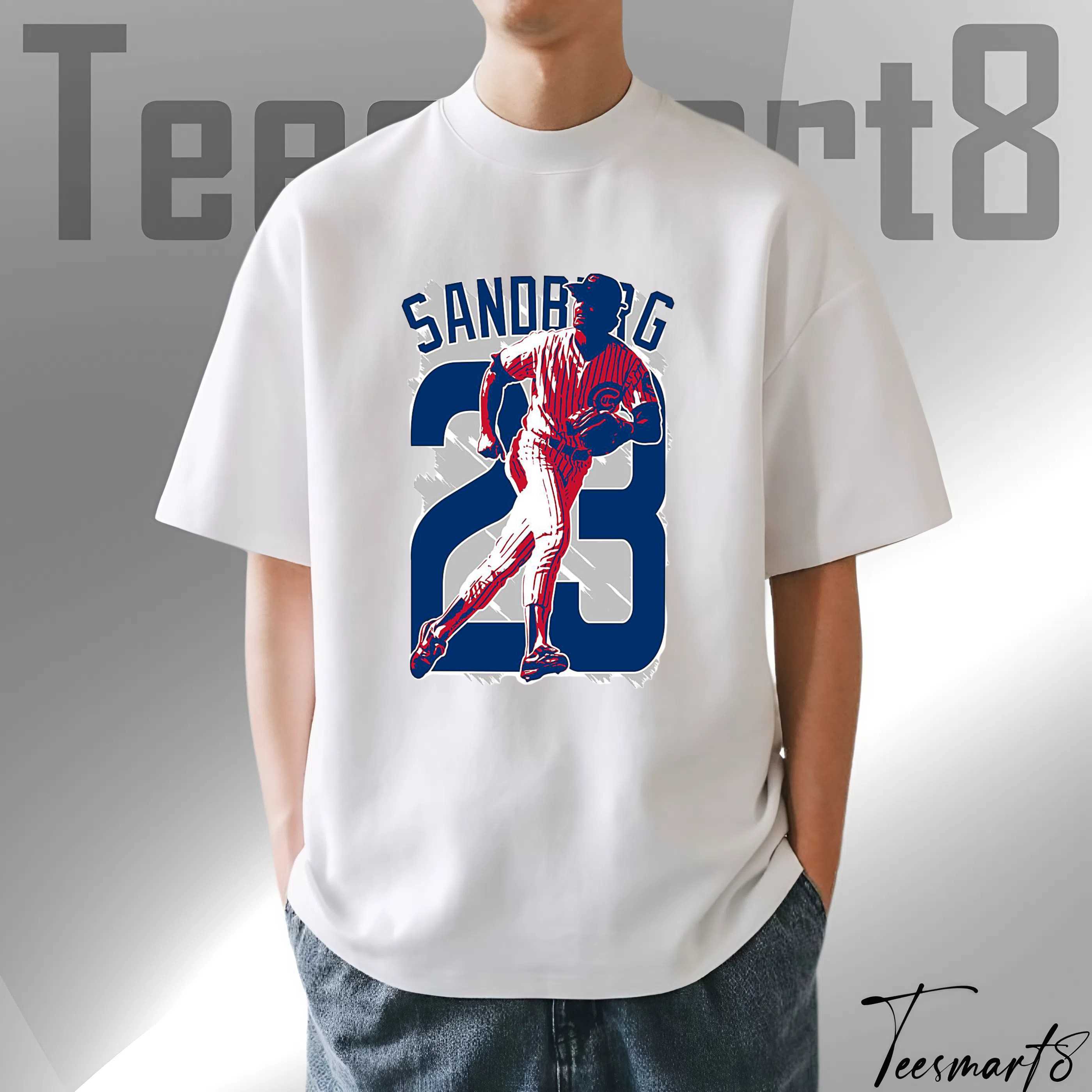 Number 23 Forever – Ryne Sandberg Chicago Cubs Graphic Tee