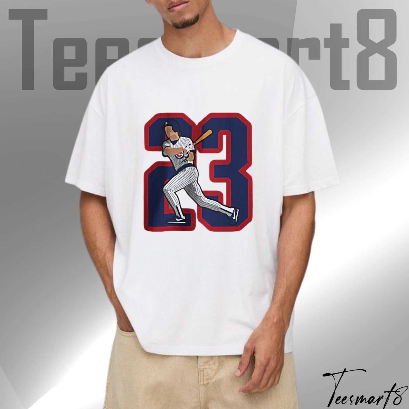 Ryne Sandberg 1959–2025 #23 Legacy T-Shirt – Cubs Hall Of Fame Memorial