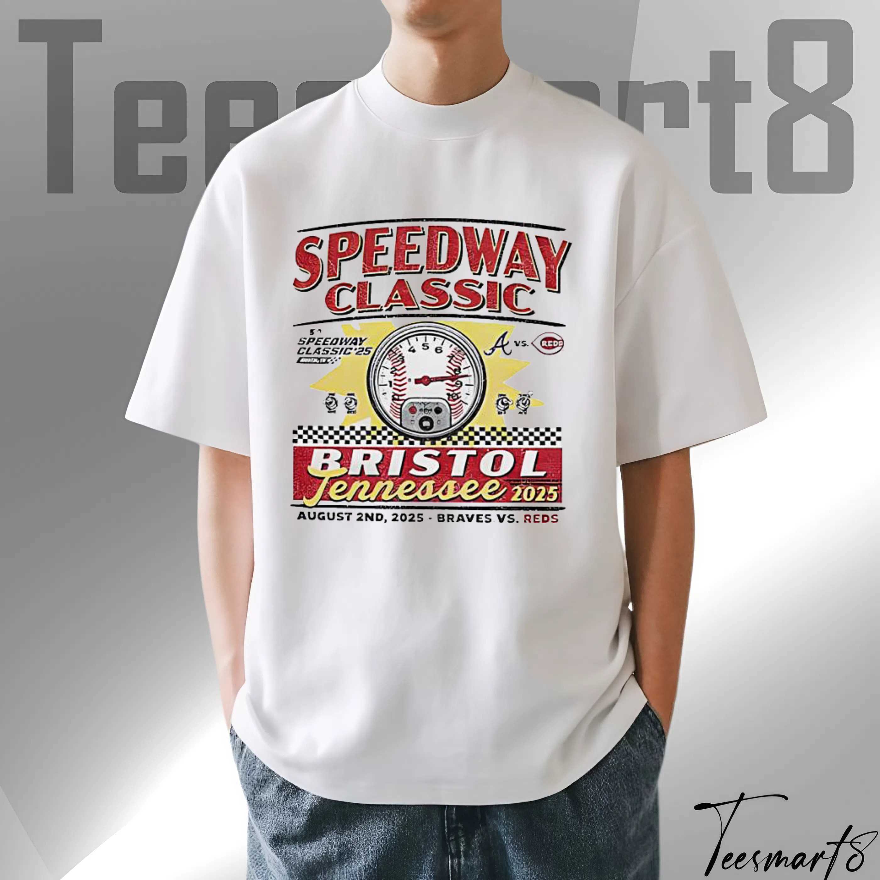 Cincinnati Reds Speedway Classic Bristol 2025 Shirt
