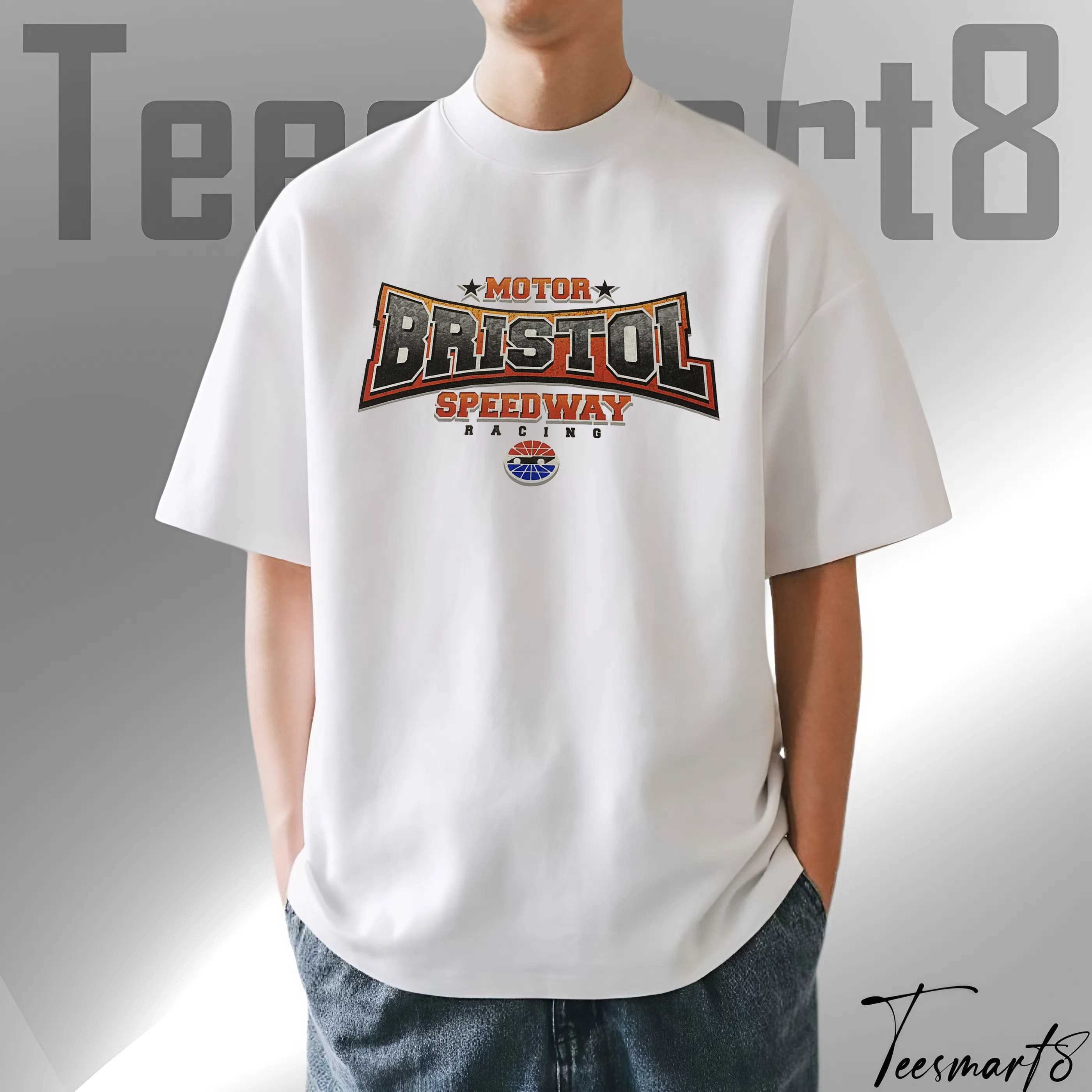 Vintage Bristol Motor Speedway Nascar T-Shirt – Racing Track Tee