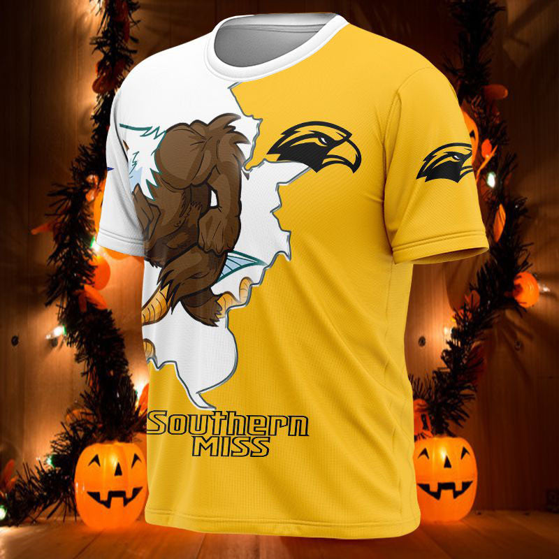 Southern Miss Golden Eagles Mascot T-Shirt