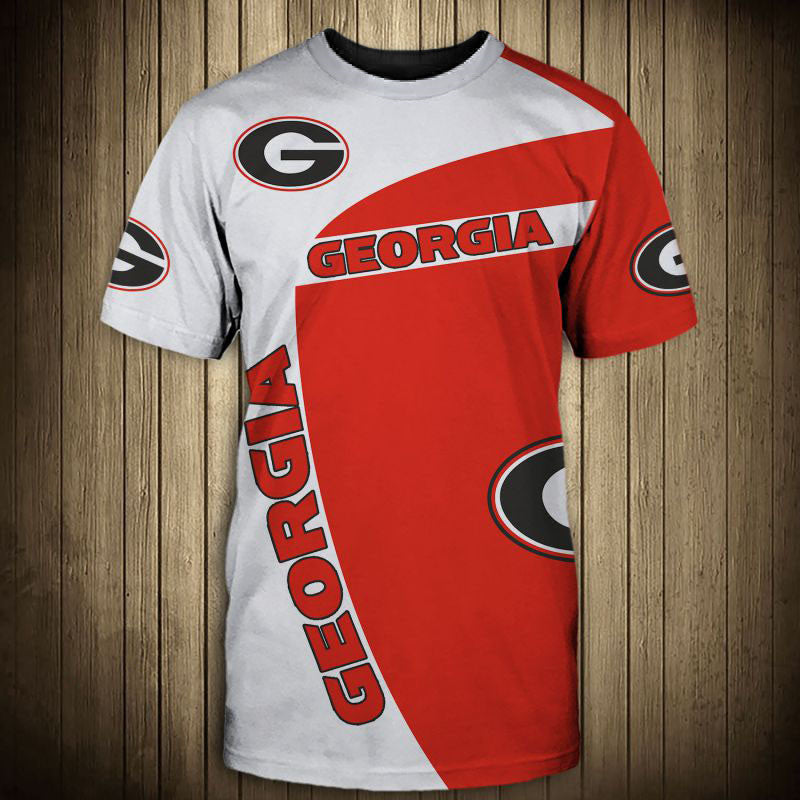 Georgia Bulldogs Men's 3d T-Shirt