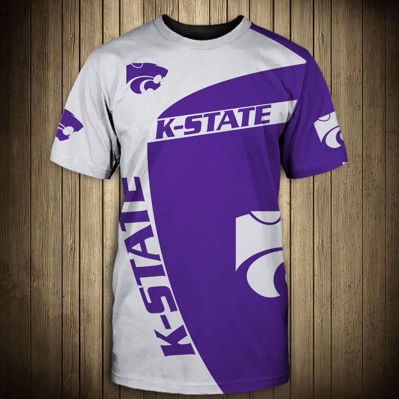 Kansas State Wildcats Men's 3d T-Shirt