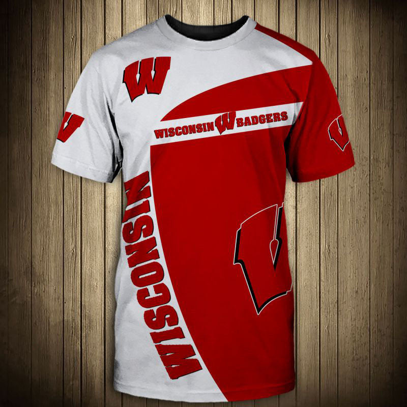 Wisconsin Badgers Men's 3d T-Shirt