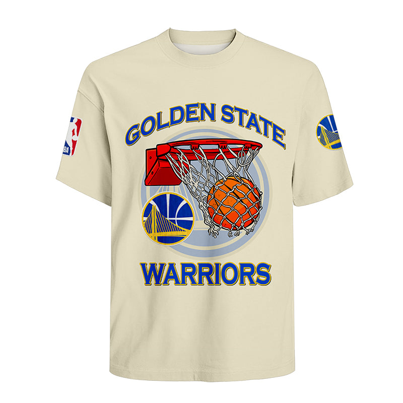 Retro Golden State Warriors Logo Tee