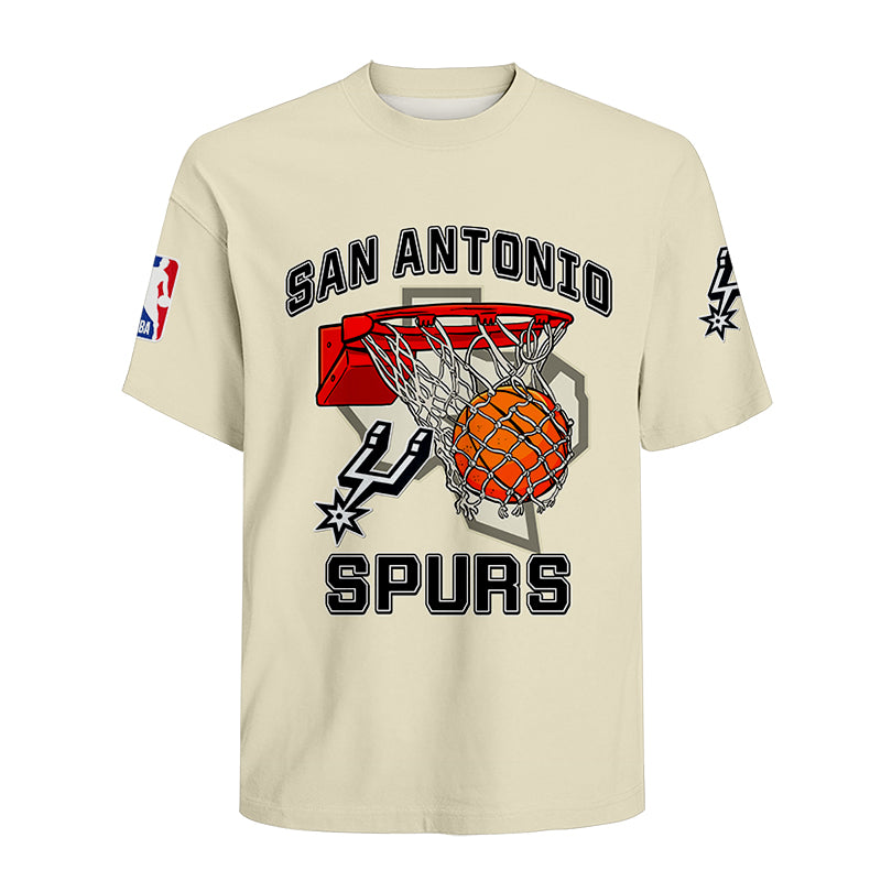 Retro San Antonio Spurs Logo Tee