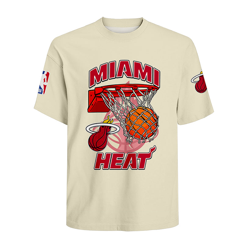 Retro Miami Heat Logo Tee
