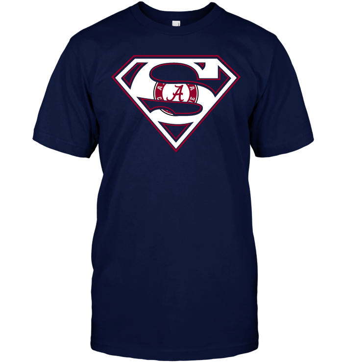 Alabama Crimson Tide "superman" T-Shirt Alabama Crimson Tide "superman" T-Shirt