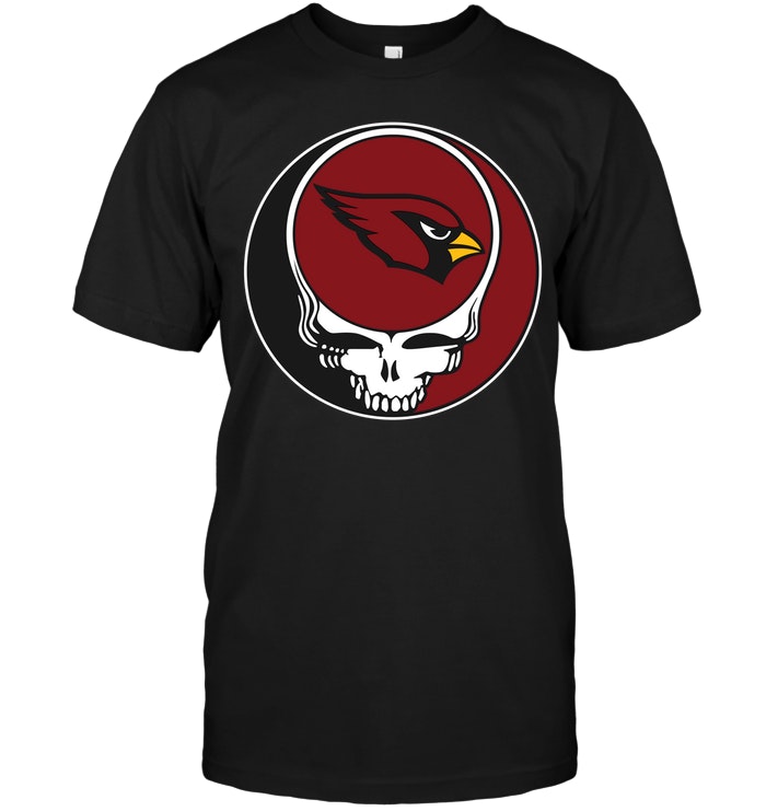 Grateful Dead Fan Arizona Cardinals Nfl T-Shirt Grateful Dead Fan Arizona Cardinals Nfl T-Shirt