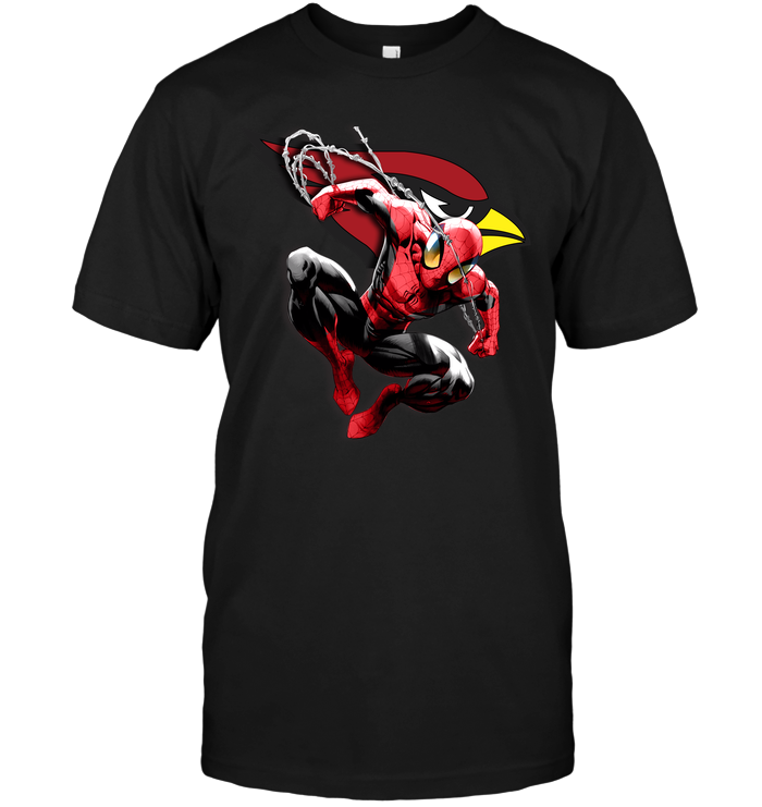 Spiderman Arizona Cardinals T-Shirt Spiderman Arizona Cardinals T-Shirt