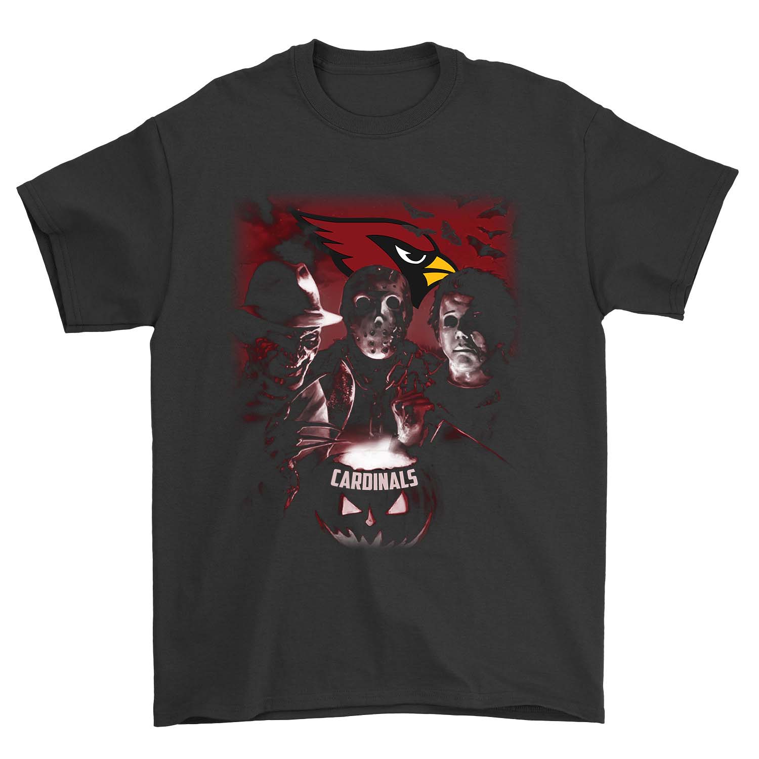 Atlanta Falcons "horror Icon" Crossover T-Shirt Atlanta Falcons "horror Icon" Crossover T-Shirt