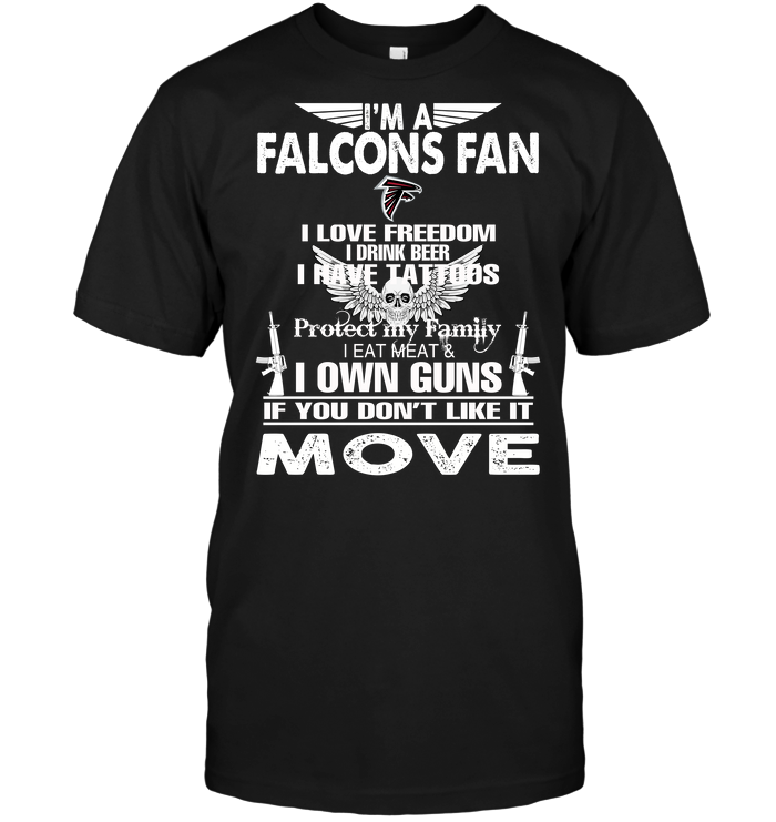 Atlanta Falcons "i'm A Falcons Fan" Personality T-Shirt Atlanta Falcons "i'm A Falcons Fan" Personality T-Shirt