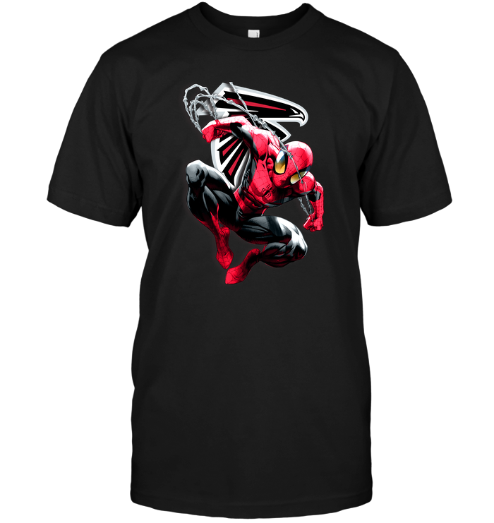 Atlanta Falcons "spiderman" Superhero T-Shirt Atlanta Falcons "spiderman" Superhero T-Shirt