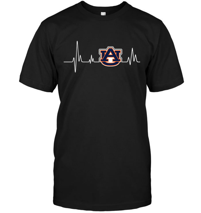 Auburn Tigers "heartbeat" T-Shirt Auburn Tigers "heartbeat" T-Shirt