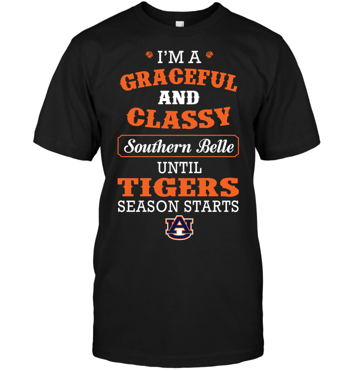 Auburn Tigers "southern Belle" T-Shirt Auburn Tigers "southern Belle" T-Shirt
