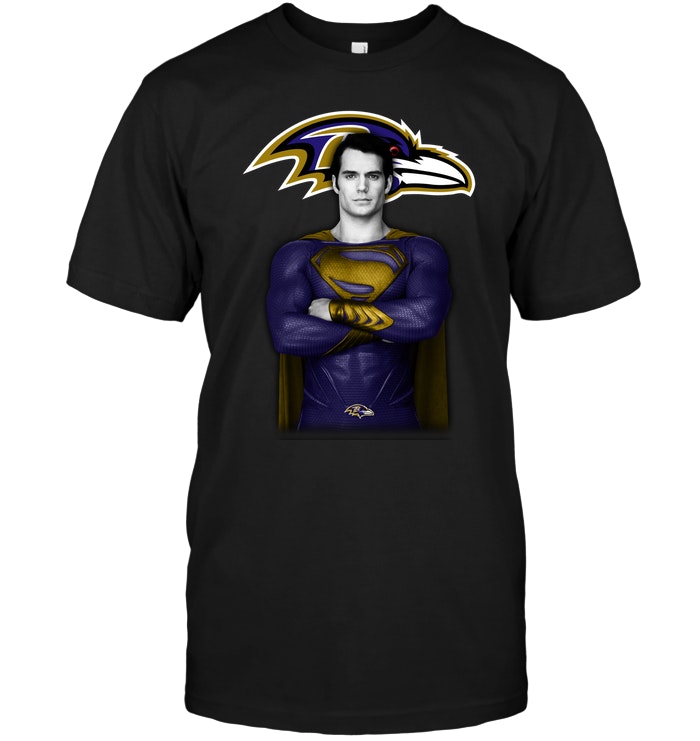 Baltimore Ravens "superman Clark Kent" T-Shirt Baltimore Ravens "superman Clark Kent" T-Shirt