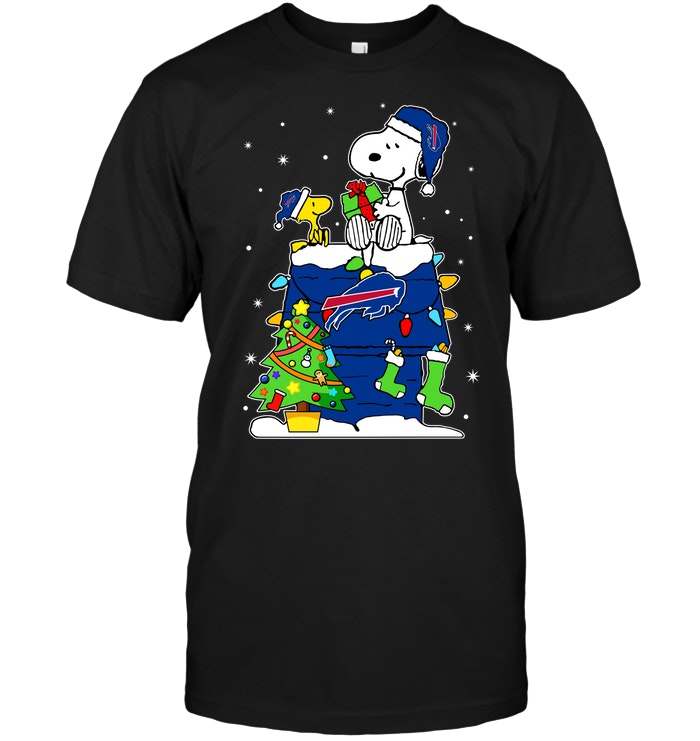 Buffalo Bills "snoopy & Woodstock Christmas" T-Shirt Buffalo Bills "snoopy & Woodstock Christmas" T-Shirt