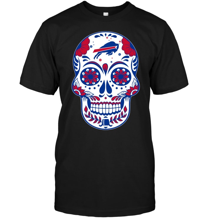 Buffalo Bills "sugar Skull" T-Shirt Buffalo Bills "sugar Skull" T-Shirt