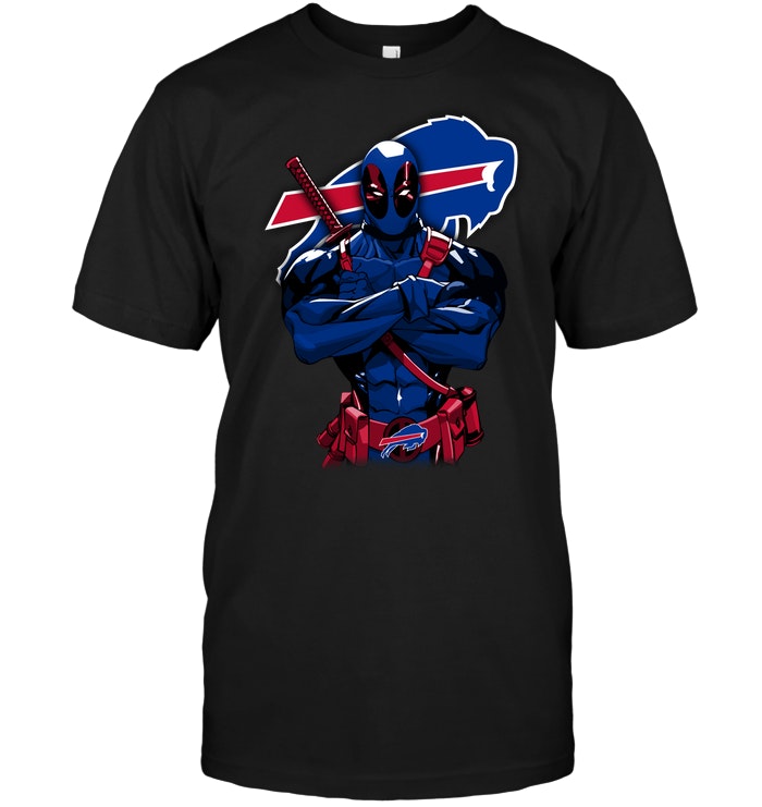 Buffalo Bills "deadpool" Crossover T-Shirt Buffalo Bills "deadpool" Crossover T-Shirt