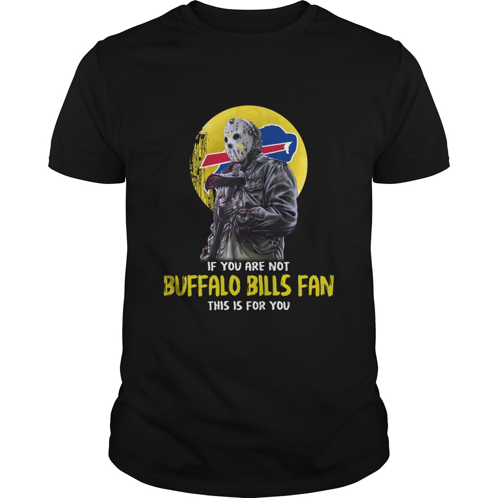 Buffalo Bills "jason Voorhees - Fan Or Else" T-Shirt Buffalo Bills "jason Voorhees - Fan Or Else" T-Shirt