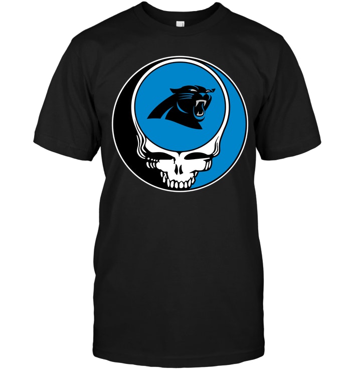 Carolina Panthers "grateful Dead" Fan T-Shirt Carolina Panthers "grateful Dead" Fan T-Shirt