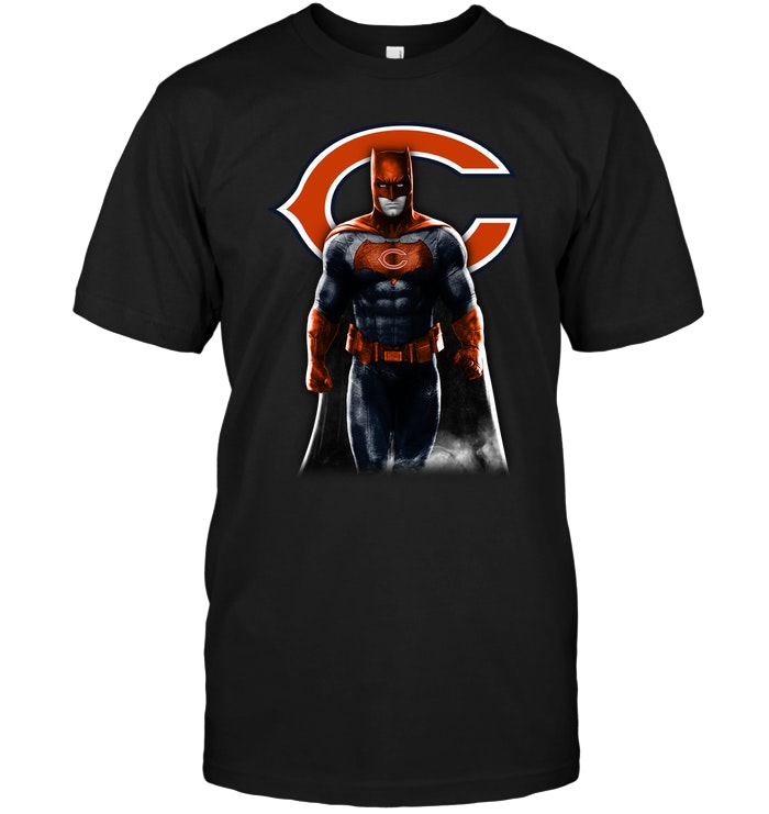 Chicago Bears "batman Bruce Wayne" T-Shirt Chicago Bears "batman Bruce Wayne" T-Shirt