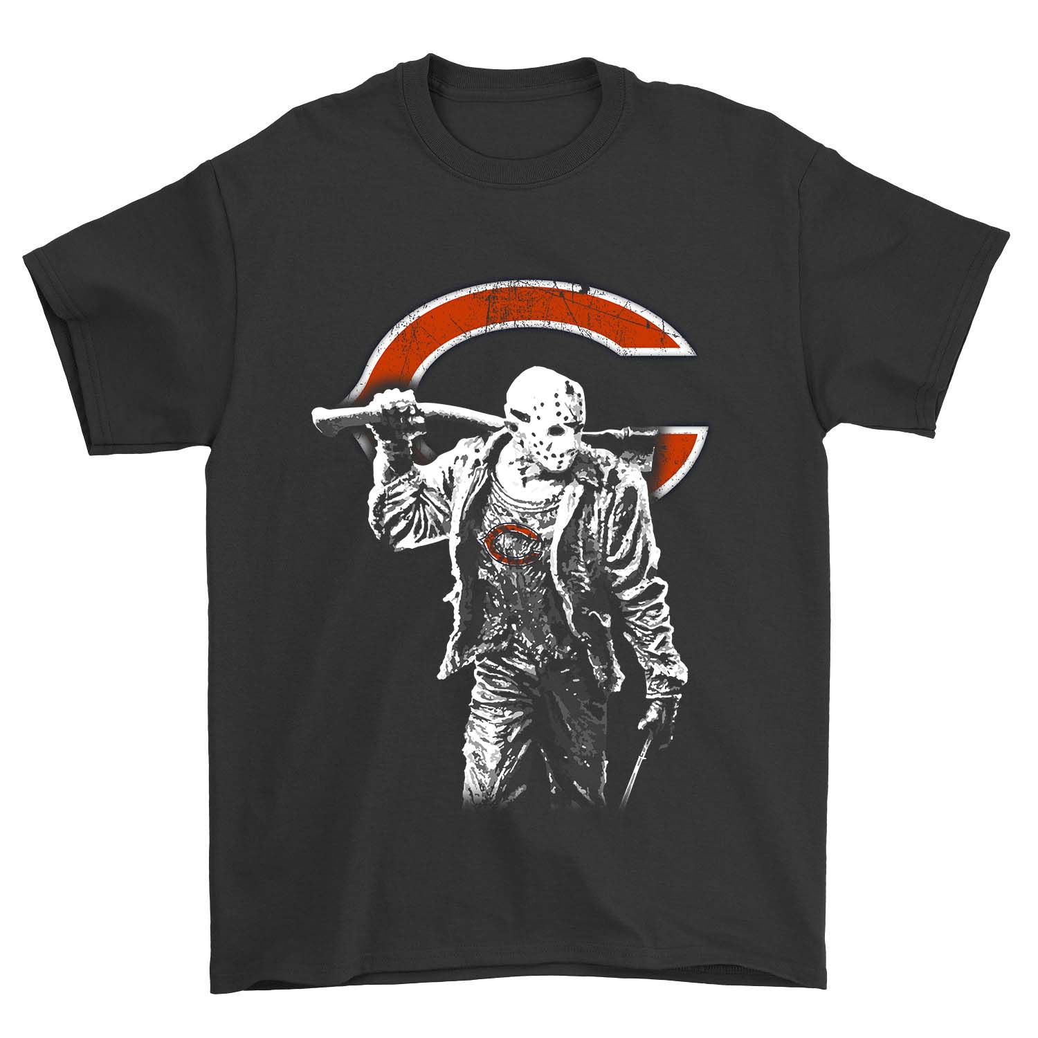 Chicago Bears "jason Voorhees" T-Shirt Chicago Bears "jason Voorhees" T-Shirt
