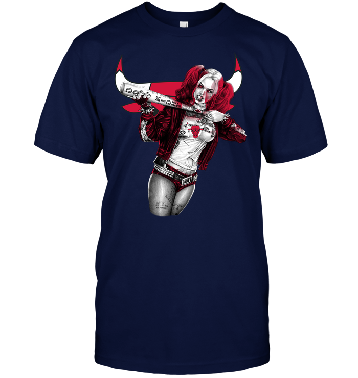 Chicago Bulls "harley Quinn" T-Shirt Chicago Bulls "harley Quinn" T-Shirt