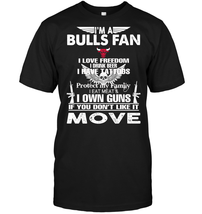 Chicago Bulls "i'm A Bulls Fan" Personality T-Shirt Chicago Bulls "i'm A Bulls Fan" Personality T-Shirt
