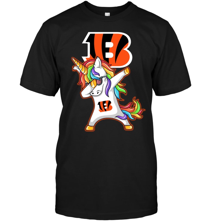 Cincinnati Bengals "dabbing Unicorn" T-Shirt Cincinnati Bengals "dabbing Unicorn" T-Shirt