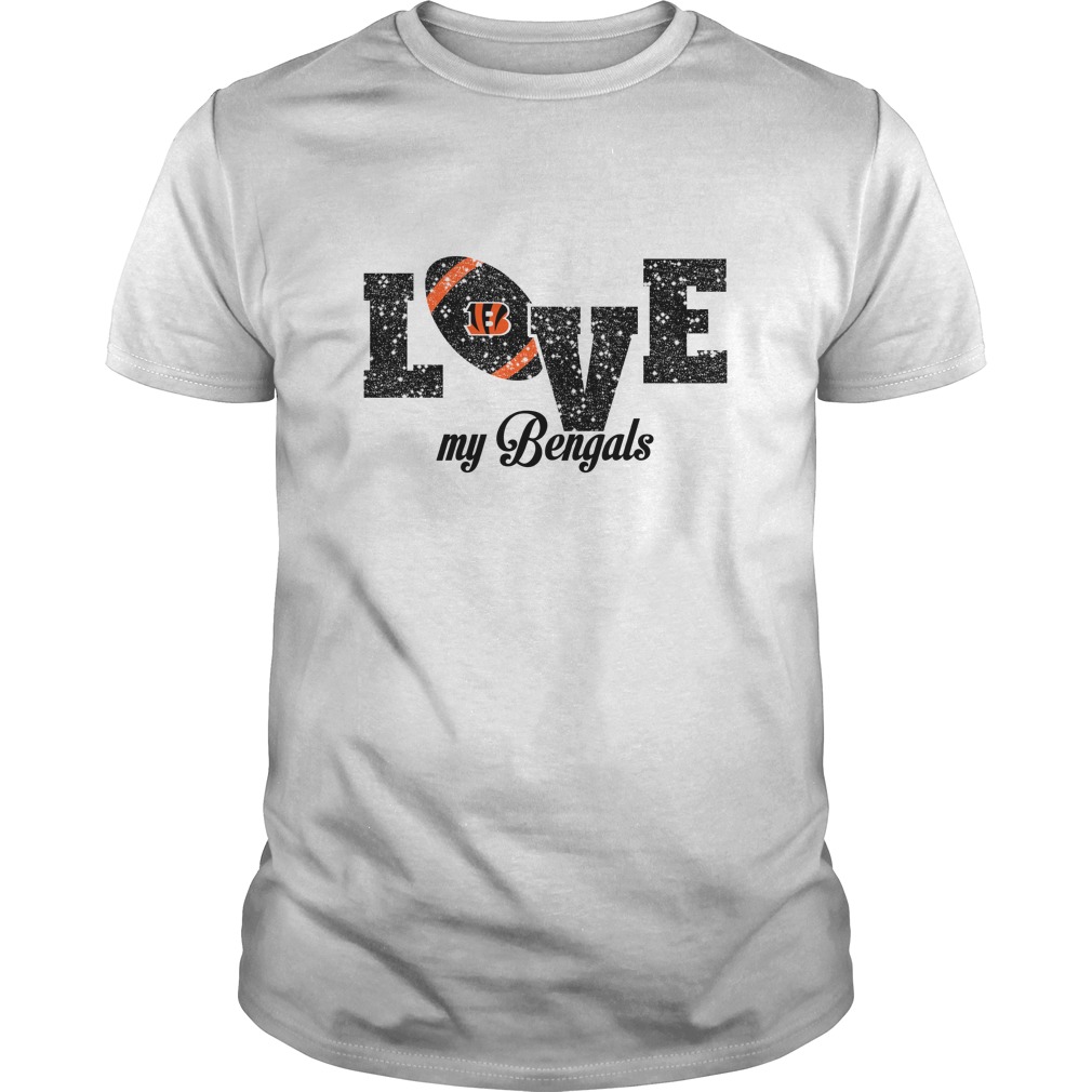 Cincinnati Bengals "love My Bengals" T-Shirt Cincinnati Bengals "love My Bengals" T-Shirt