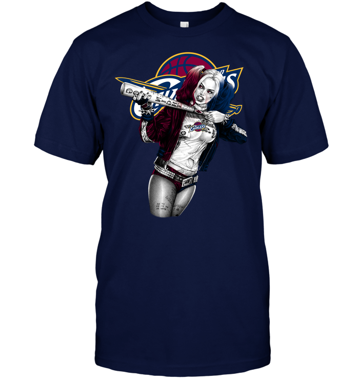Cleveland Cavaliers "harley Quinn" T-Shirt Cleveland Cavaliers "harley Quinn" T-Shirt