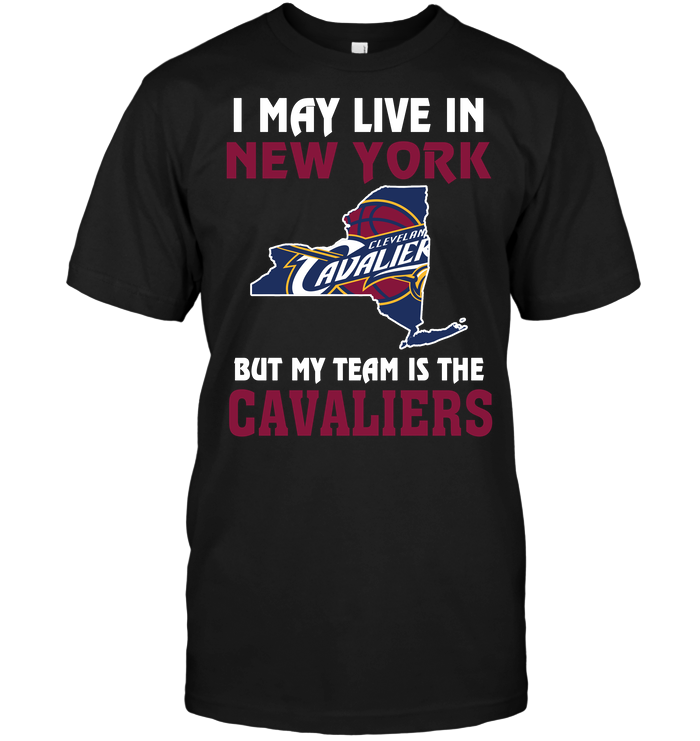 Cleveland Cavaliers "i May Live In New York" T-Shirt Cleveland Cavaliers "i May Live In New York" T-Shirt