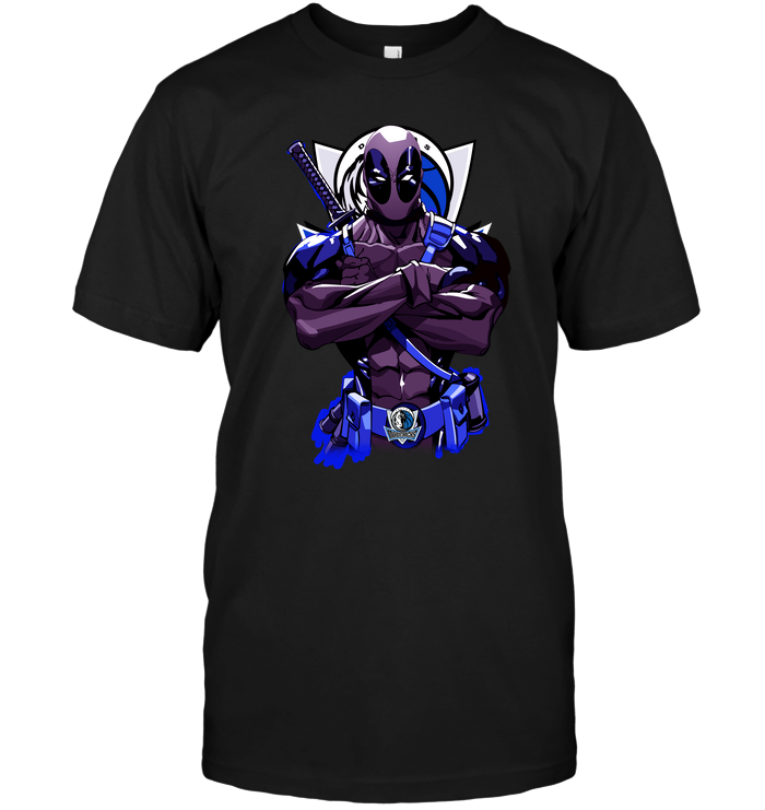 Dallas Mavericks "deadpool" Crossover T-Shirt Dallas Mavericks "deadpool" Crossover T-Shirt