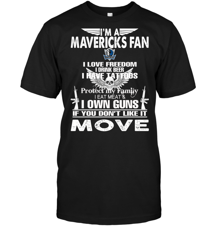 Dallas Mavericks "i'm A Mavericks Fan" Personality T-Shirt Dallas Mavericks "i'm A Mavericks Fan" Personality T-Shirt