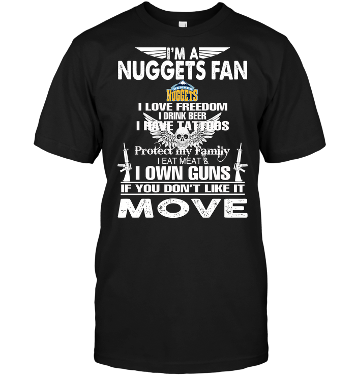 Denver Nuggets "i'm A Nuggets Fan" Personality T-Shirt Denver Nuggets "i'm A Nuggets Fan" Personality T-Shirt