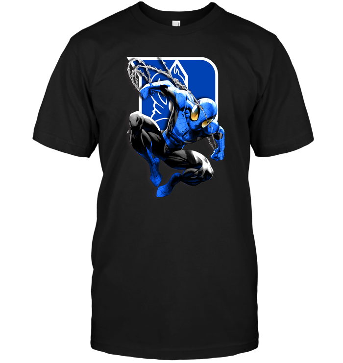 Spider-Man Duke Blue Devils T-Shirt Spider-Man Duke Blue Devils T-Shirt