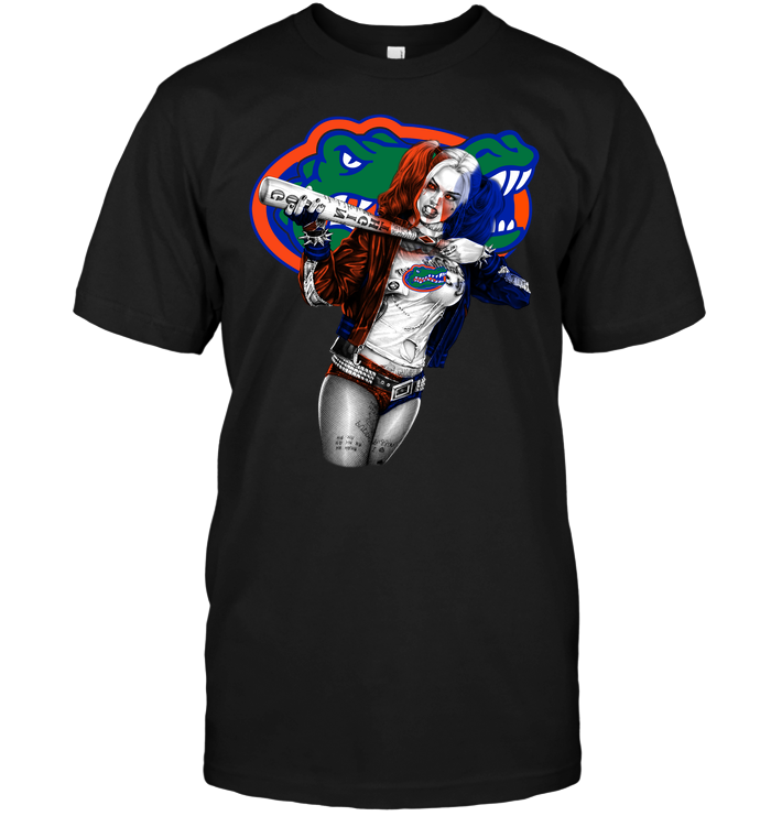 Harley Quinn Florida Gators T-Shirt Harley Quinn Florida Gators T-Shirt